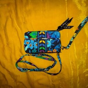Vera Bradley Vibrant Floral Crossbody Bag